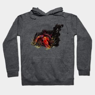 Wildebeest Skull Hoodie